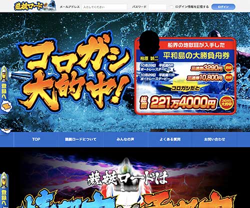 競艇ロード　競艇予想サイト