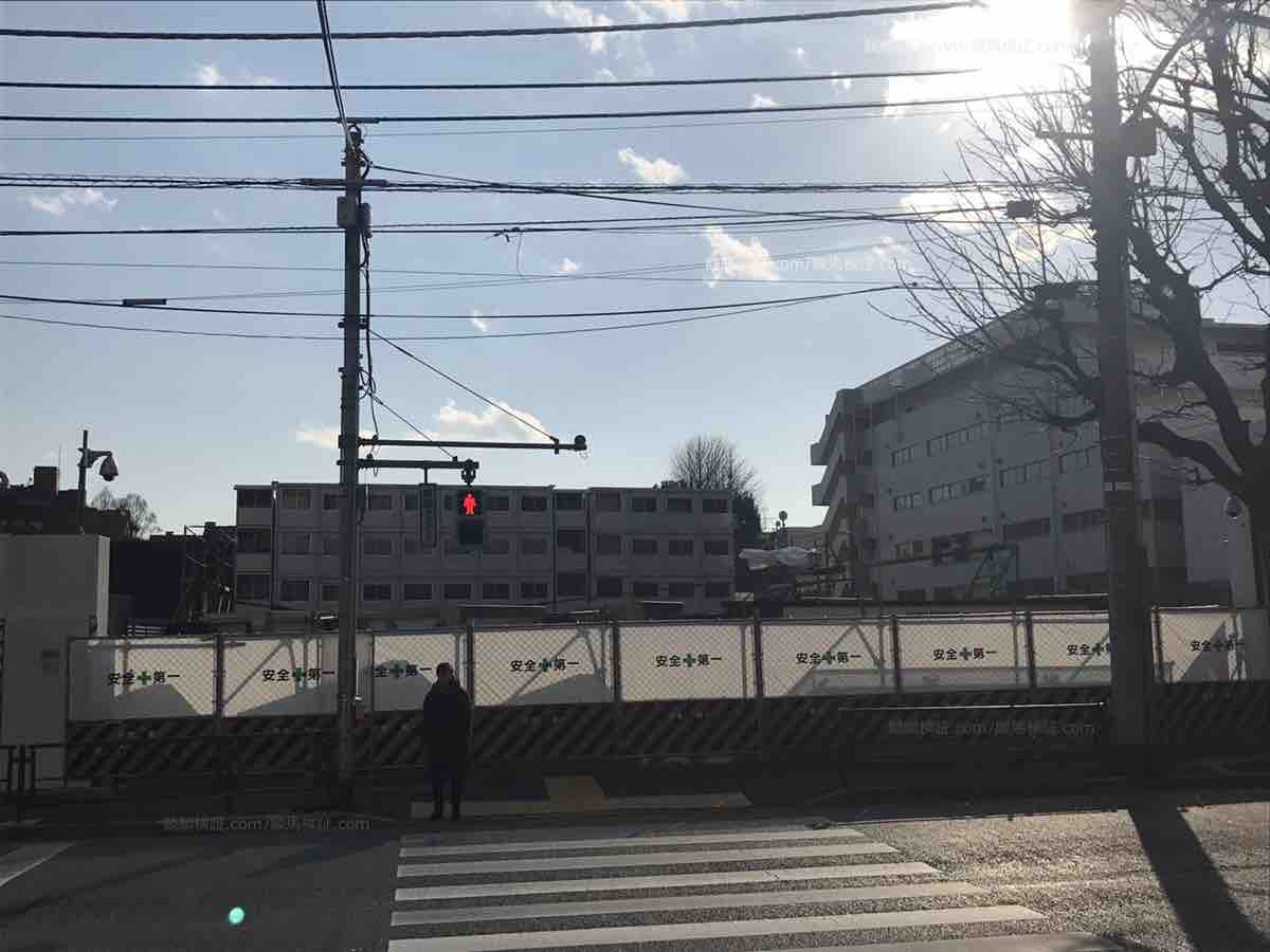 冬の六本木のボートレース振興会