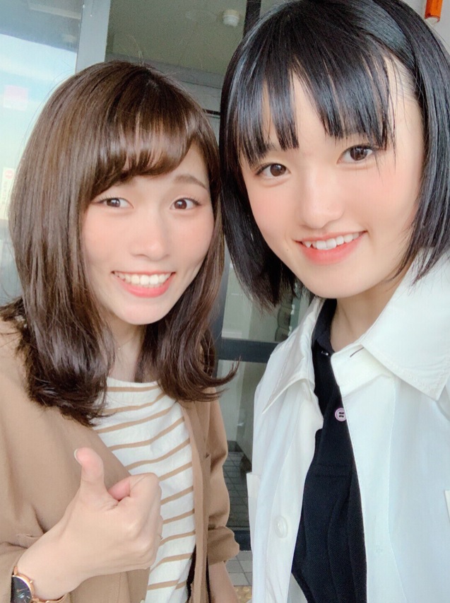 新潟県出身ボートレーサーの、生田波美音選手と、島倉都選手