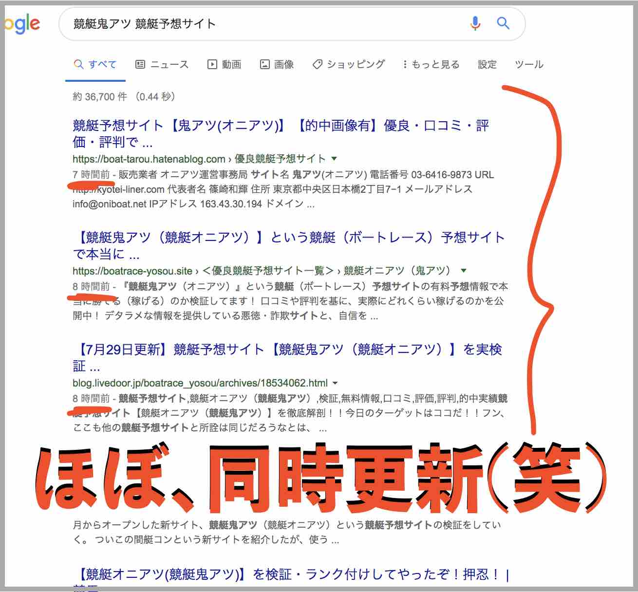 競艇鬼アツ(競艇オニアツ)という競艇予想サイトをいつの間に評価するブロガーサイト