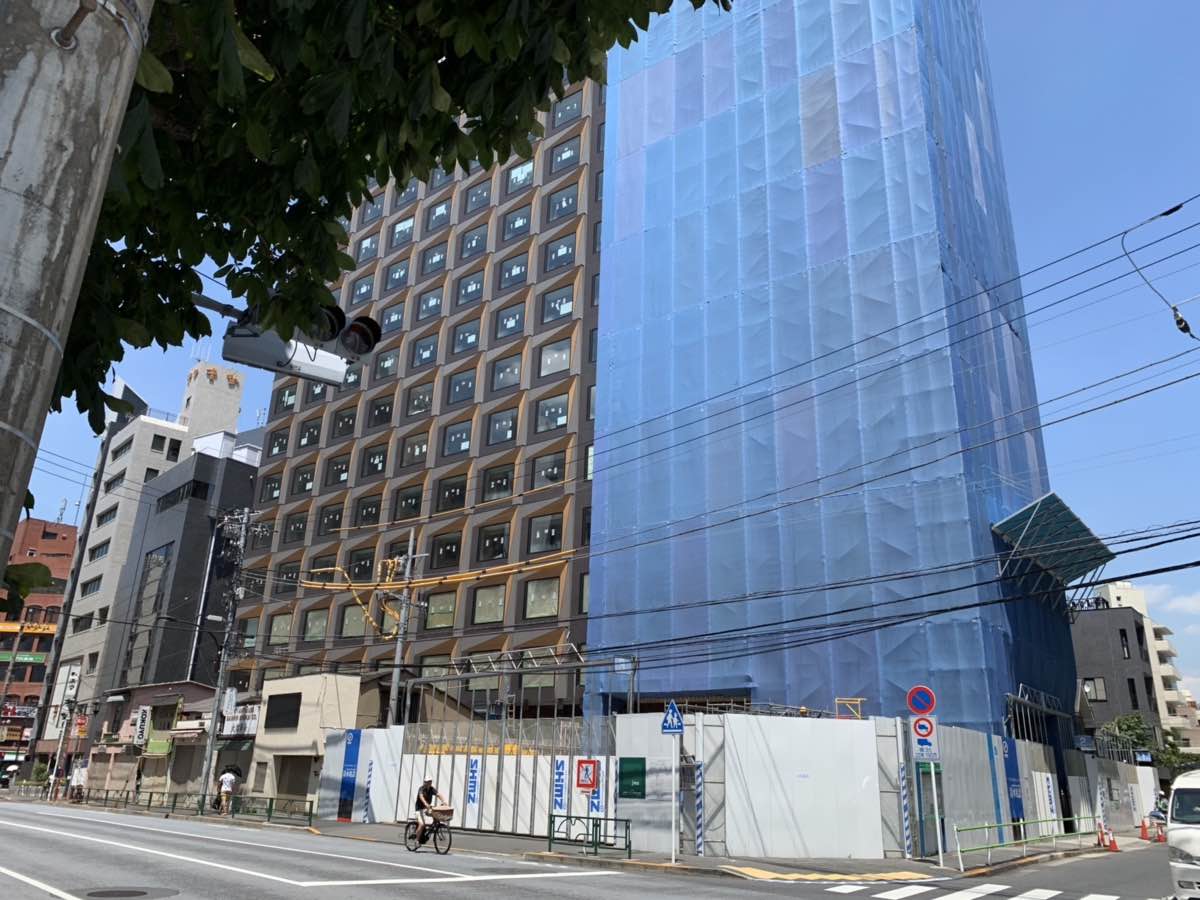 2019年 8月7日の六本木の三井ガーデンホテル六本木プレミア