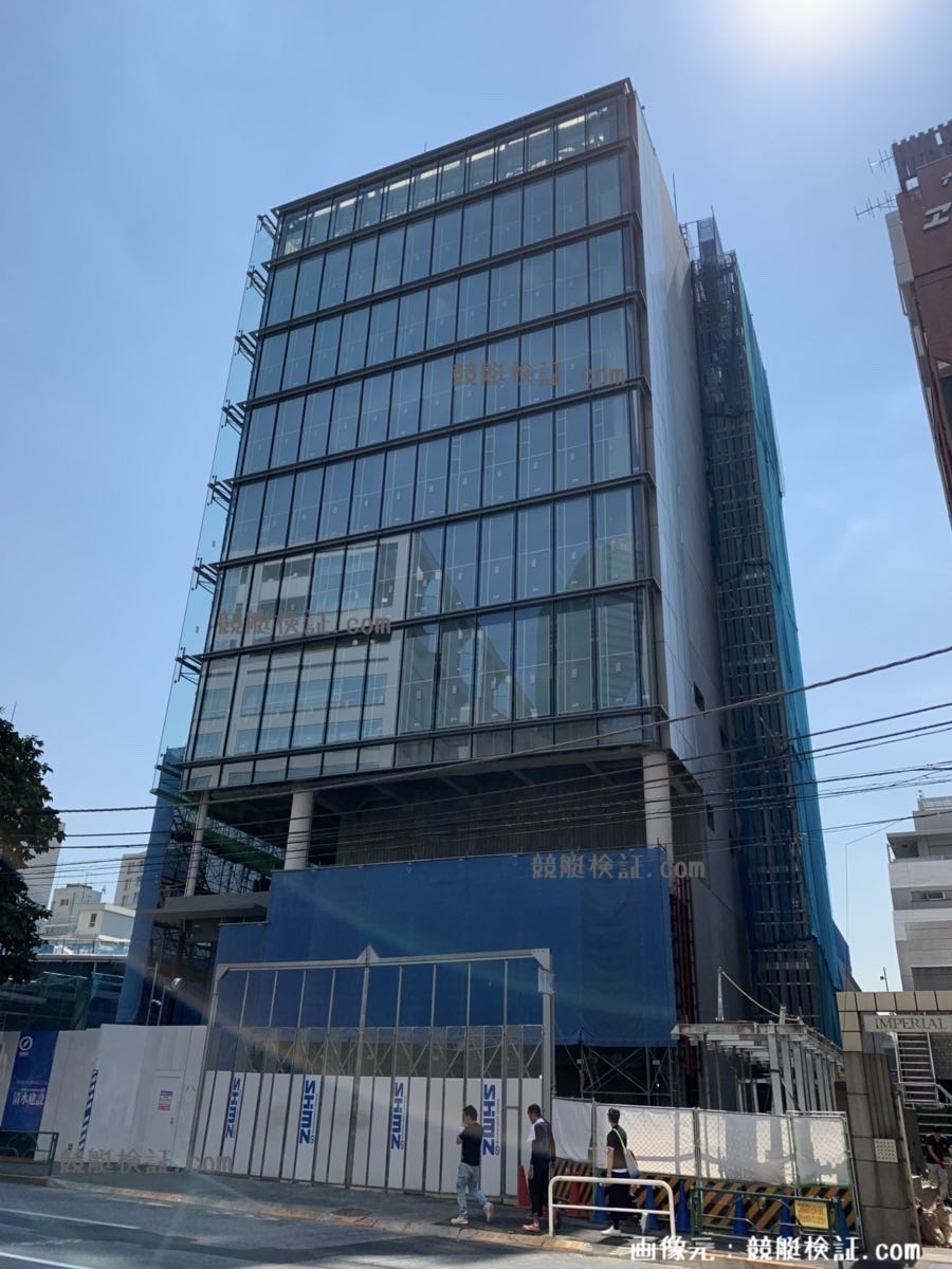 2019年 9月11日の六本木・競艇ボートレース振興会の本社ビルの正面