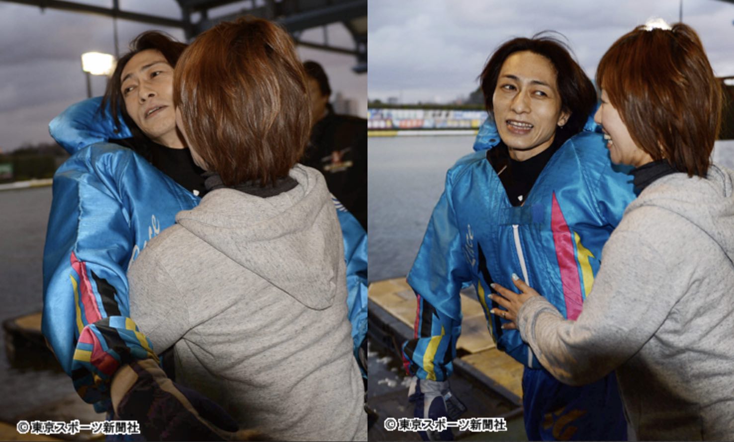競艇選手ボートレーサーの山崎智也と横西奏恵(引退)