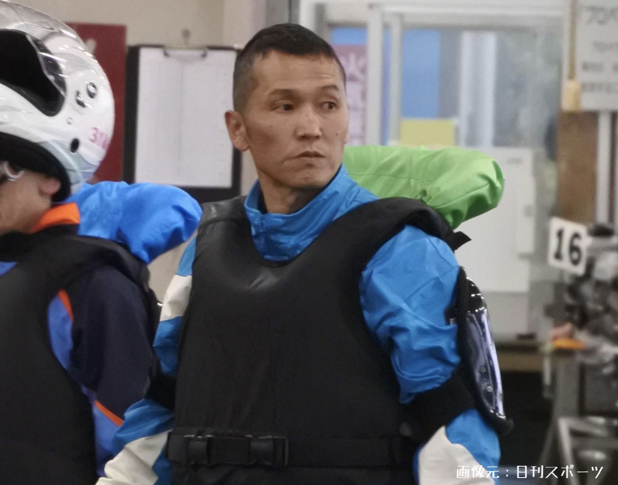 日本モーターボート選手会会長、上瀧会長の4年4ヶ月ぶりの実戦復帰で落水