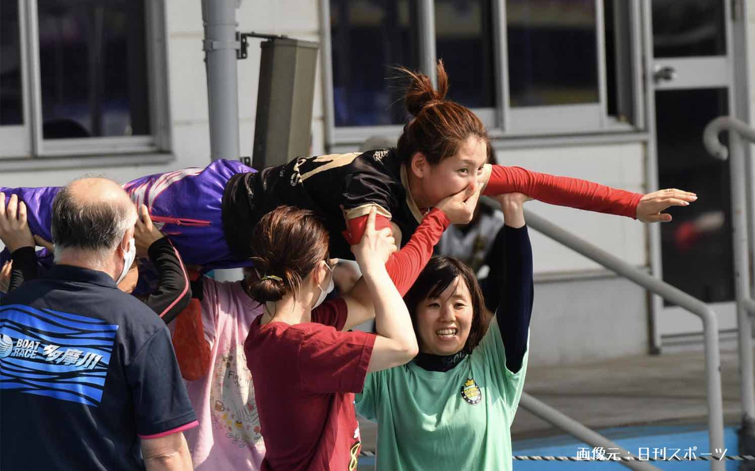 競艇ボートレースの土屋南と佐藤翼が結婚_水神祭