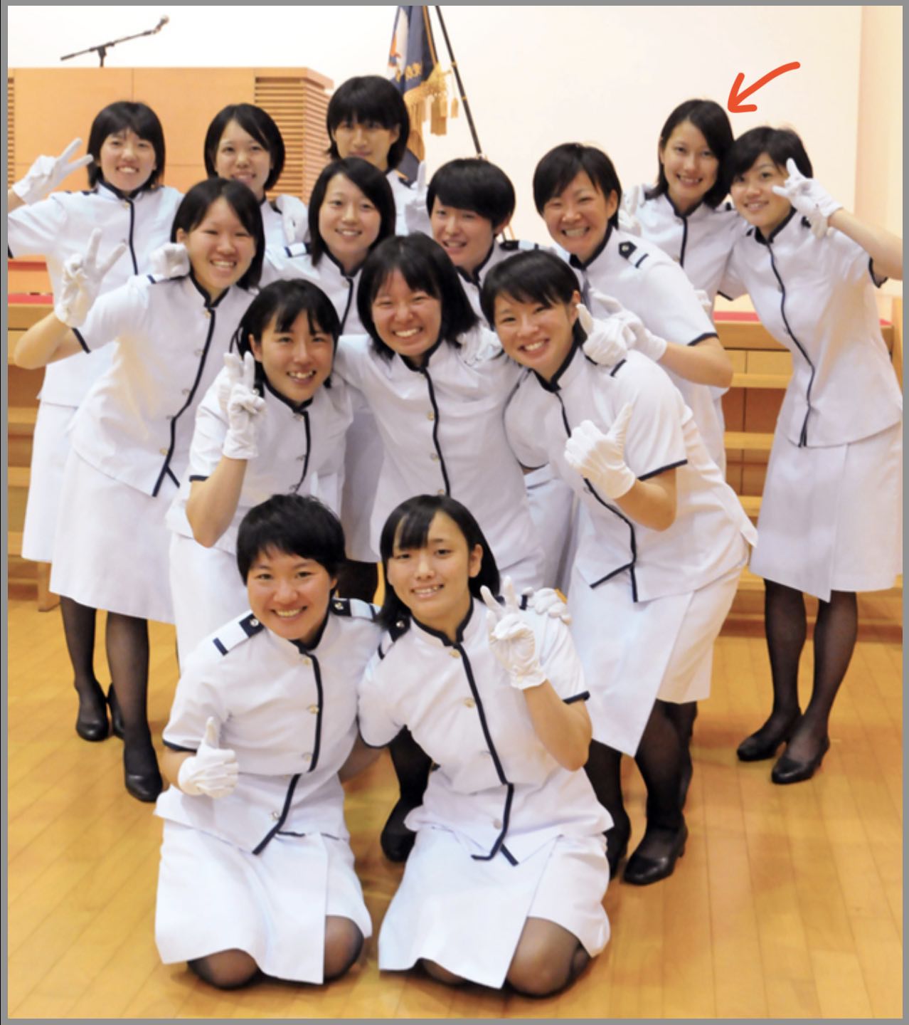 内山七海という女子ボートレーサーの競艇選手養成所時代