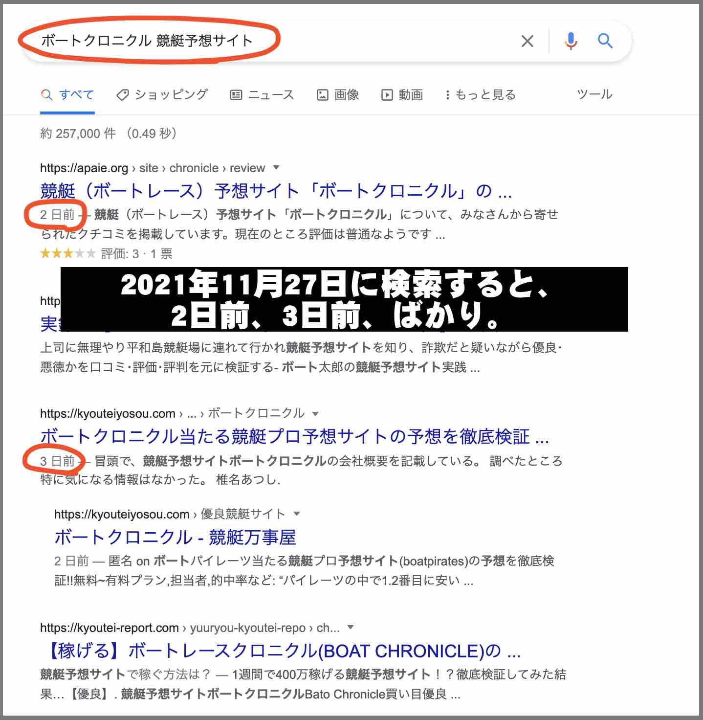 ボートクロニクルという競艇予想サイト(ボートレース予想サイト)の情報検索