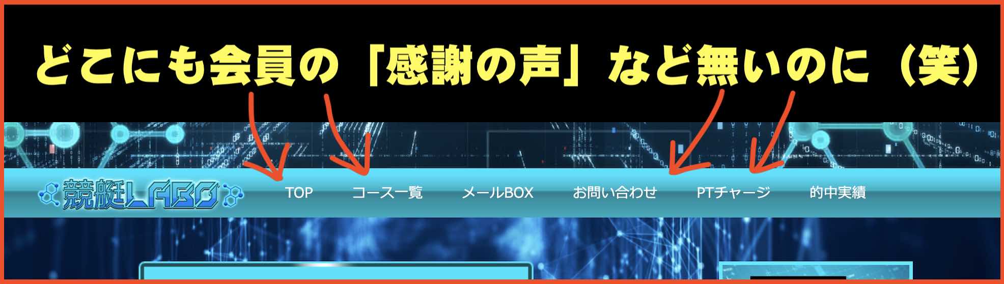 競艇ラボ(競艇LABO)という競艇予想サイトの感謝の声は自作自演