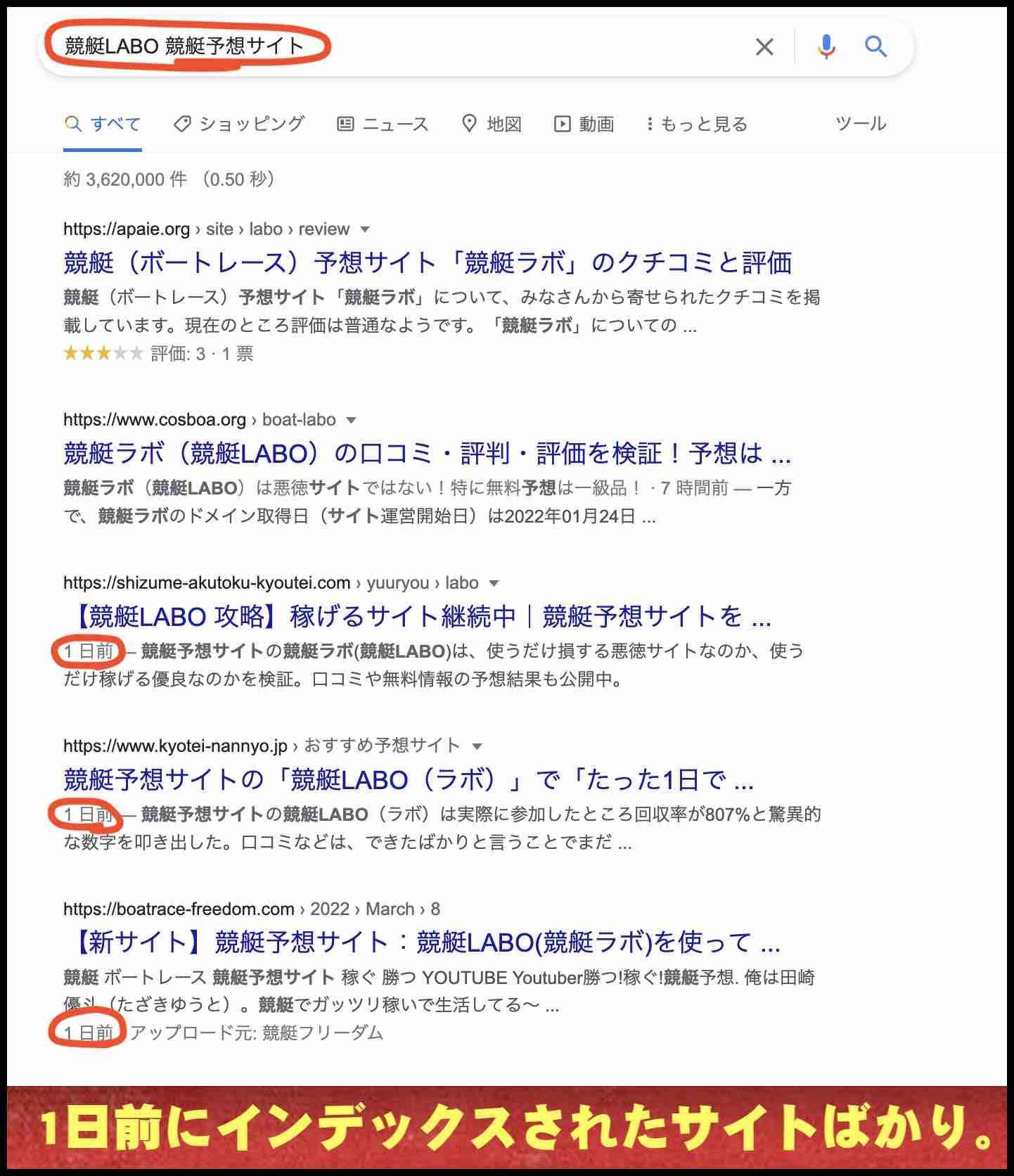 競艇ラボ(競艇LABO)という競艇予想サイトを検索