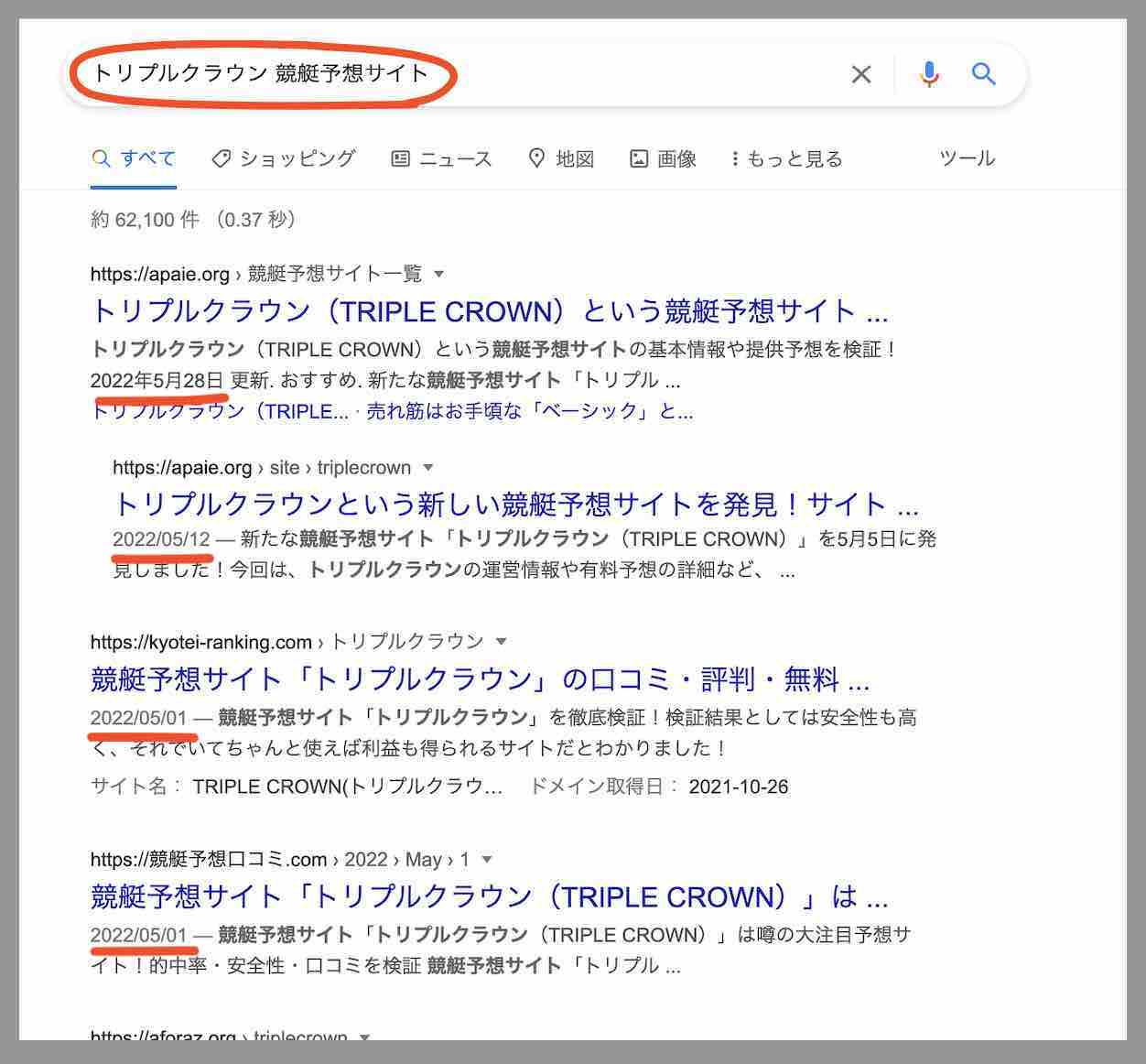 トリプルクラウン