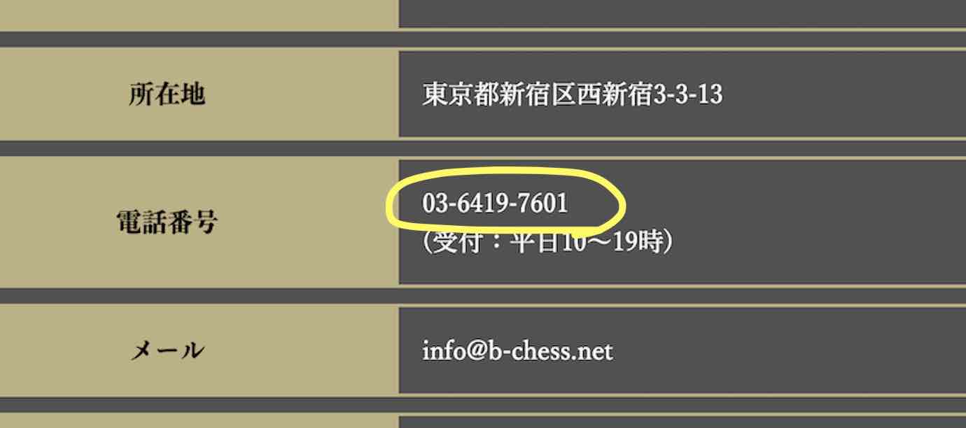 ボートチェスという競艇予想サイトの電話番号