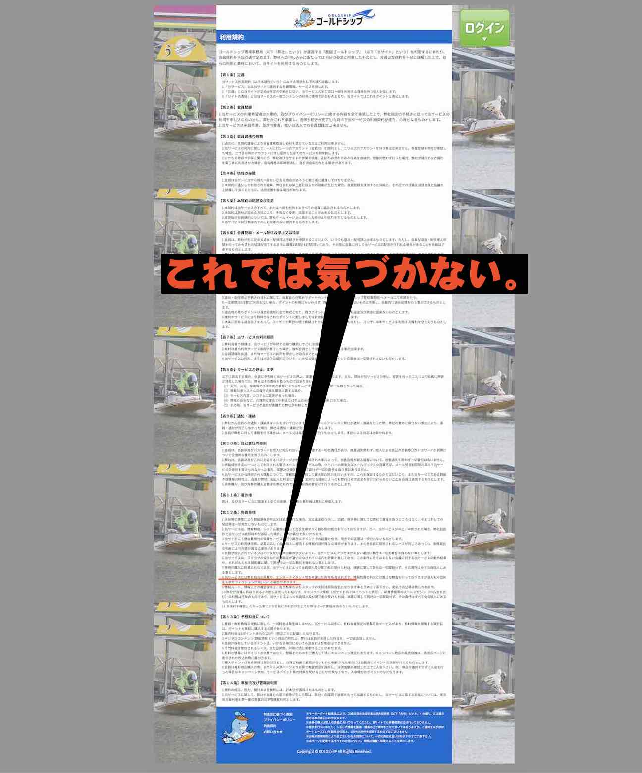 ゴールドシップのウソには悪意がある