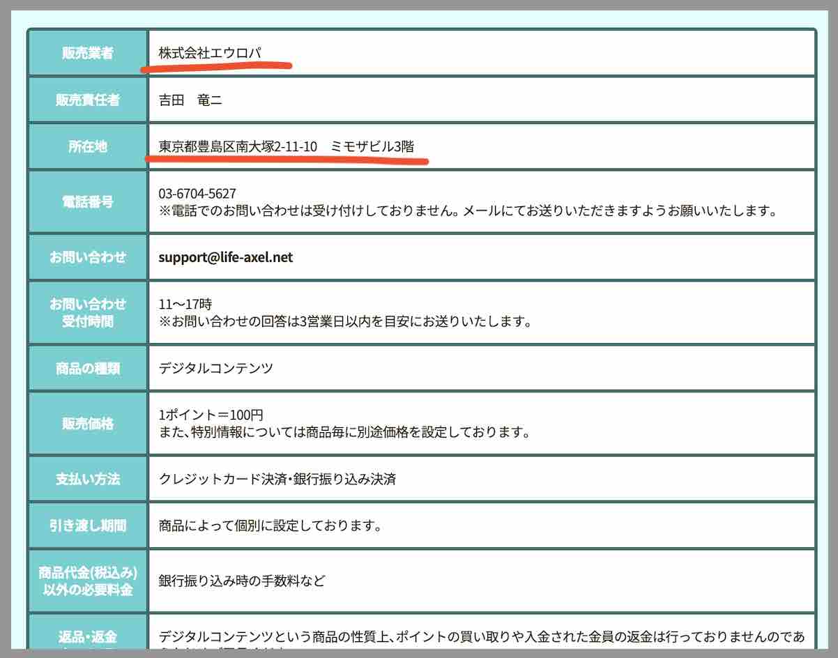 ラクトルという競艇予想サイトの運営会社情報