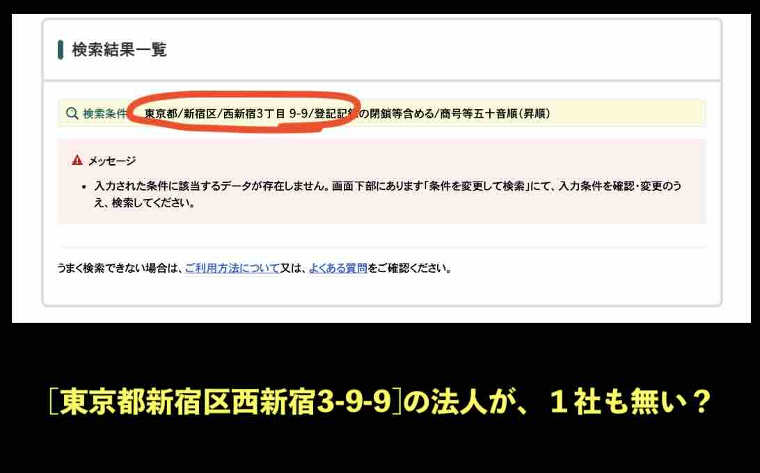 新しい競艇のリーダーズという競艇予想サイトの住所検索結果