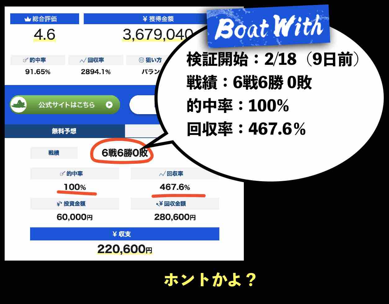 おびわんの集客サイト(ボートウィズ)