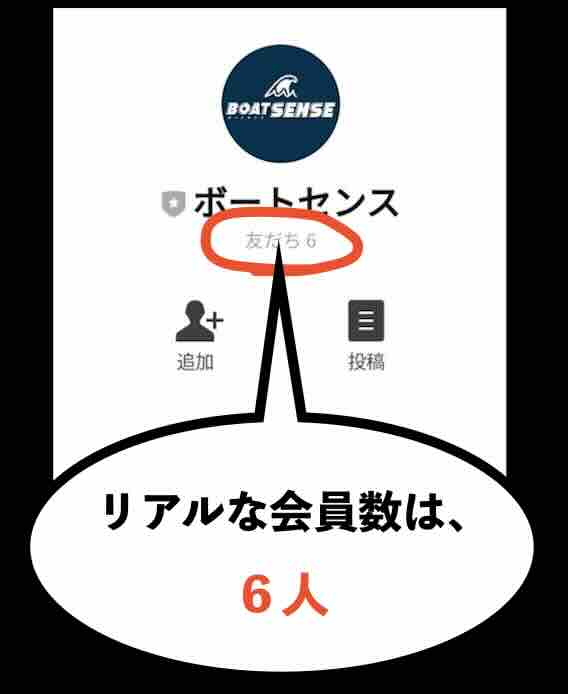 ボートセンスのリアル会員数