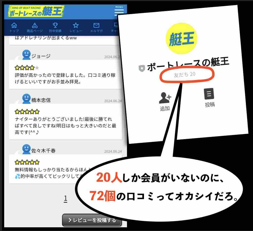 ボートレースの艇王の利用者の声を検証