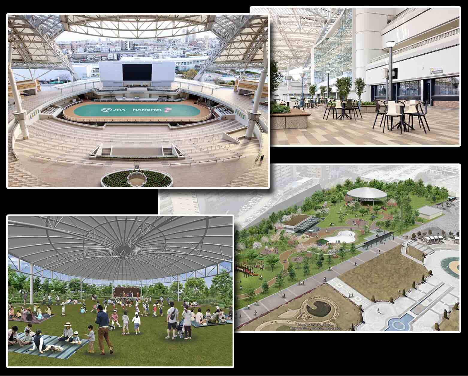 阪神競馬場がリニューアルオープン