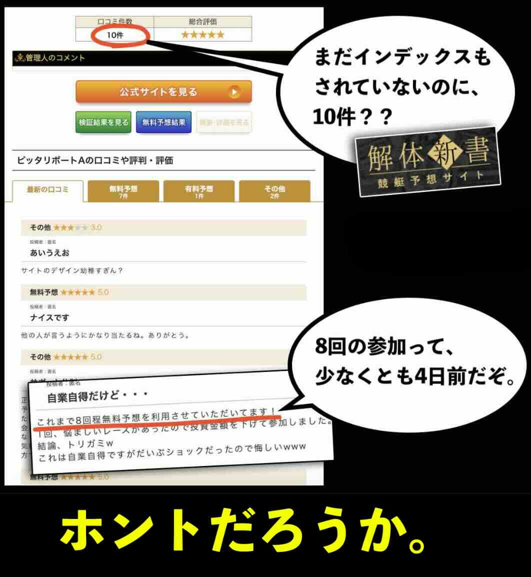 投稿時期に注目すべき口コミ