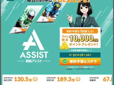 競艇アシスト　競艇予想サイト